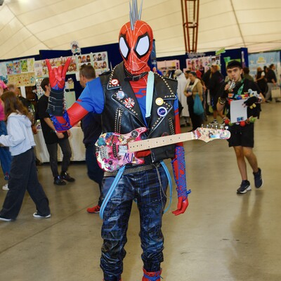 Spider-Punk, costume character in Melbourne, photo 2