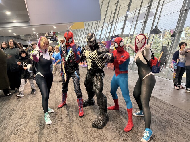 Spider-Punk, costume character in Melbourne, photo 3