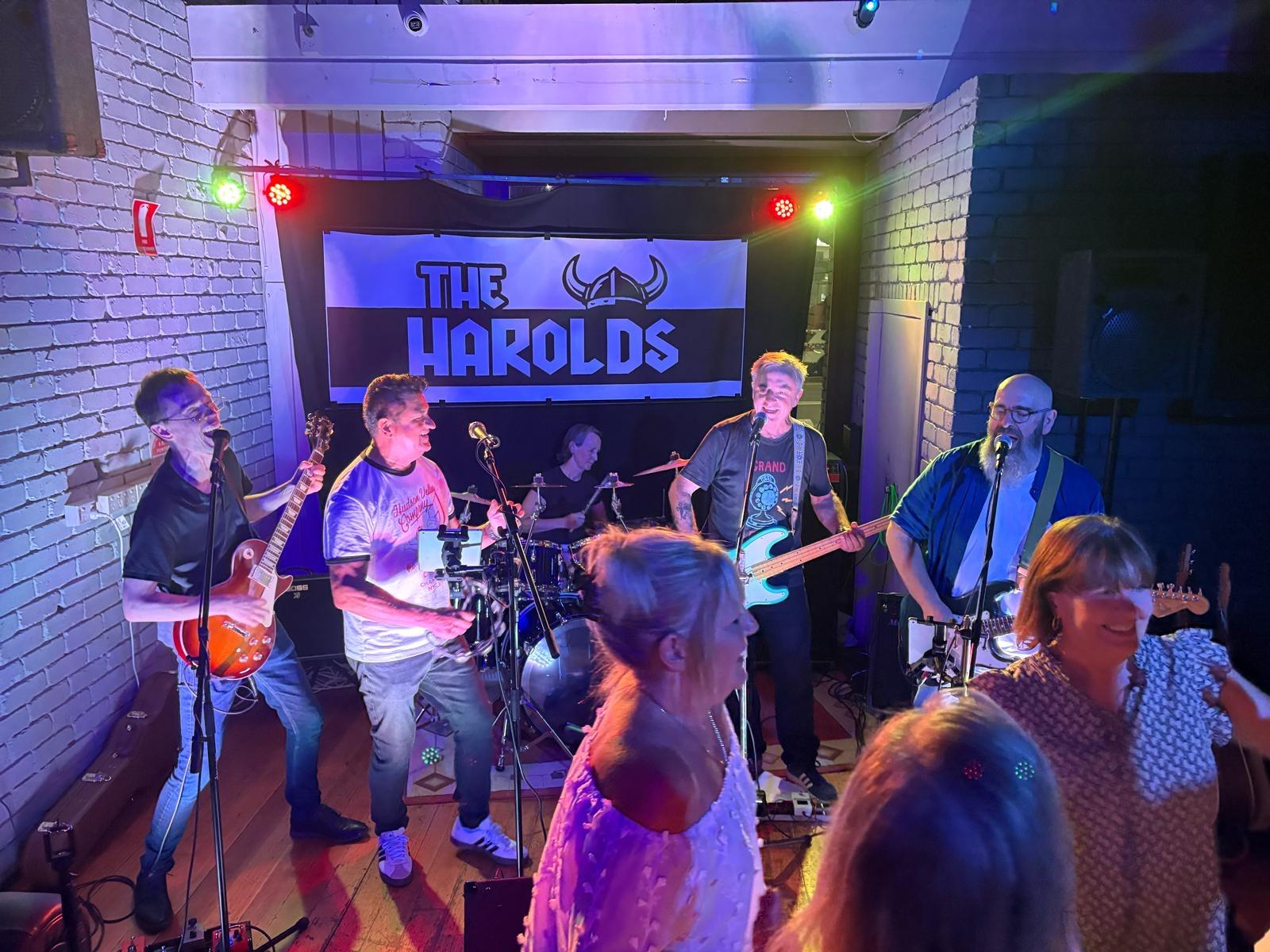The Harolds, cover band in Melbourne