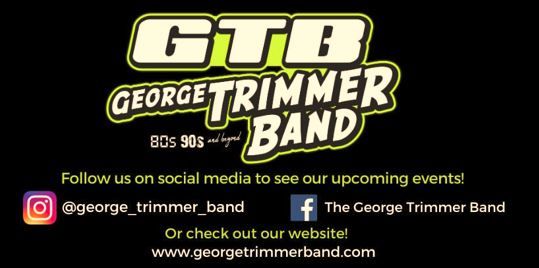 George Trimmer, cover band in Melbourne