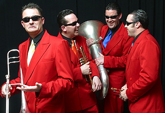 Shrewd Brass, cover band in Melbourne