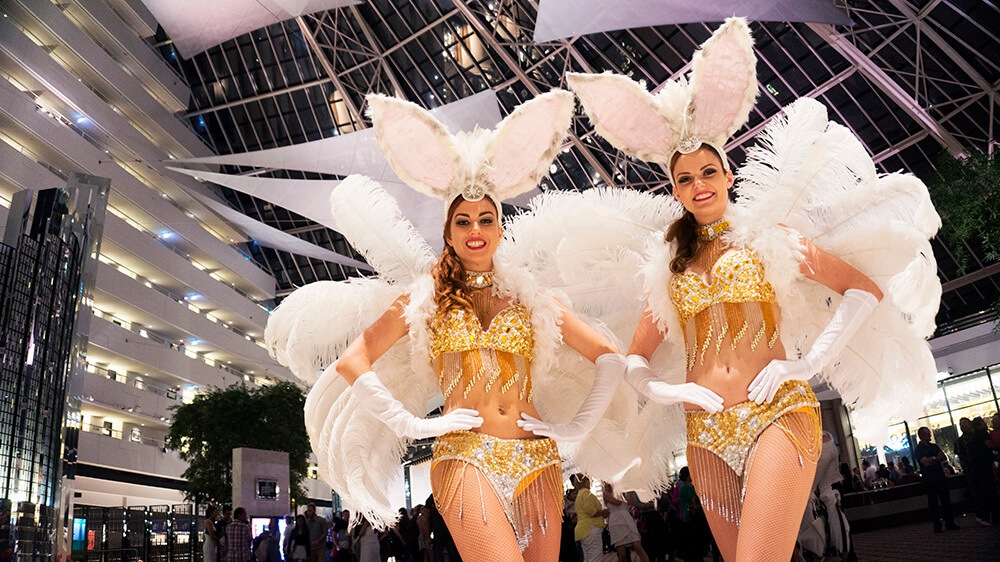 Bunny Showgirls Sensation, dancer in Melbourne