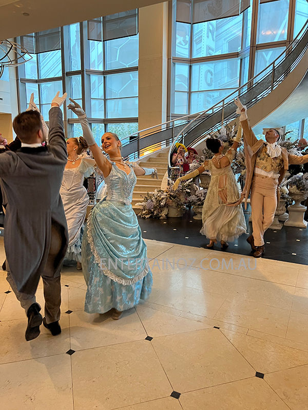 Regency Romance, dancer in Melbourne