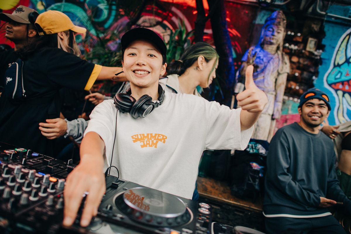 DJ Naru, live in Melbourne