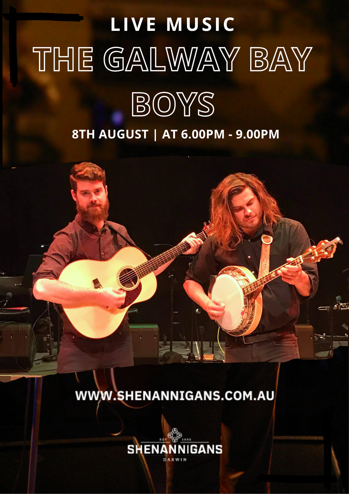 The Galway Bay Boys, musical duo in Melbourne
