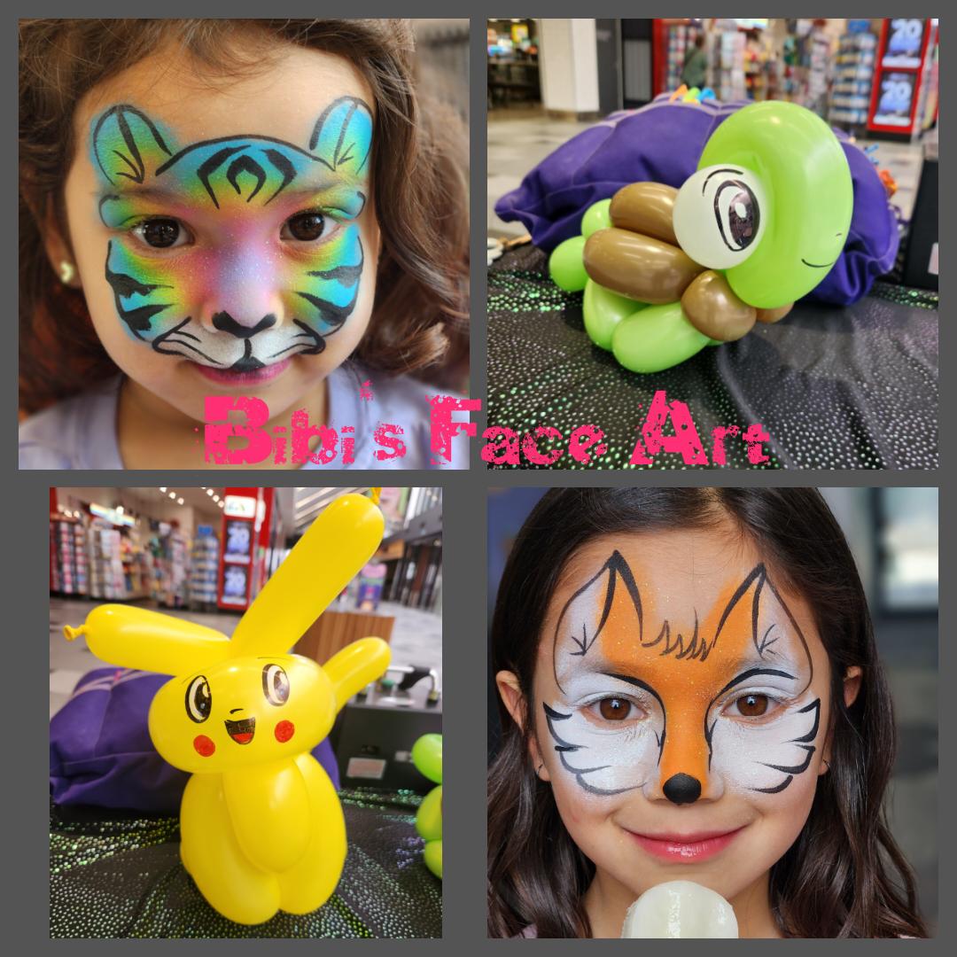 Bibi's Face Art, face painting in Melbourne