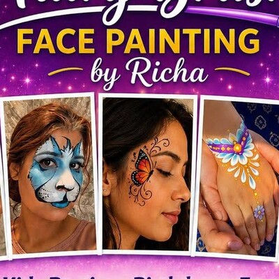 Fairy Brush, face painting in Melbourne