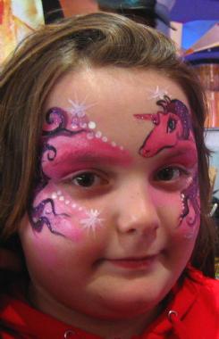 Emilie Zoey Baker, face painting in Melbourne, photo 2