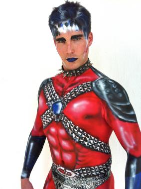 Juliet Bradford, face painting in Melbourne, photo 2