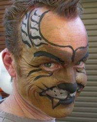 Michelle Milessa, face painting in Melbourne