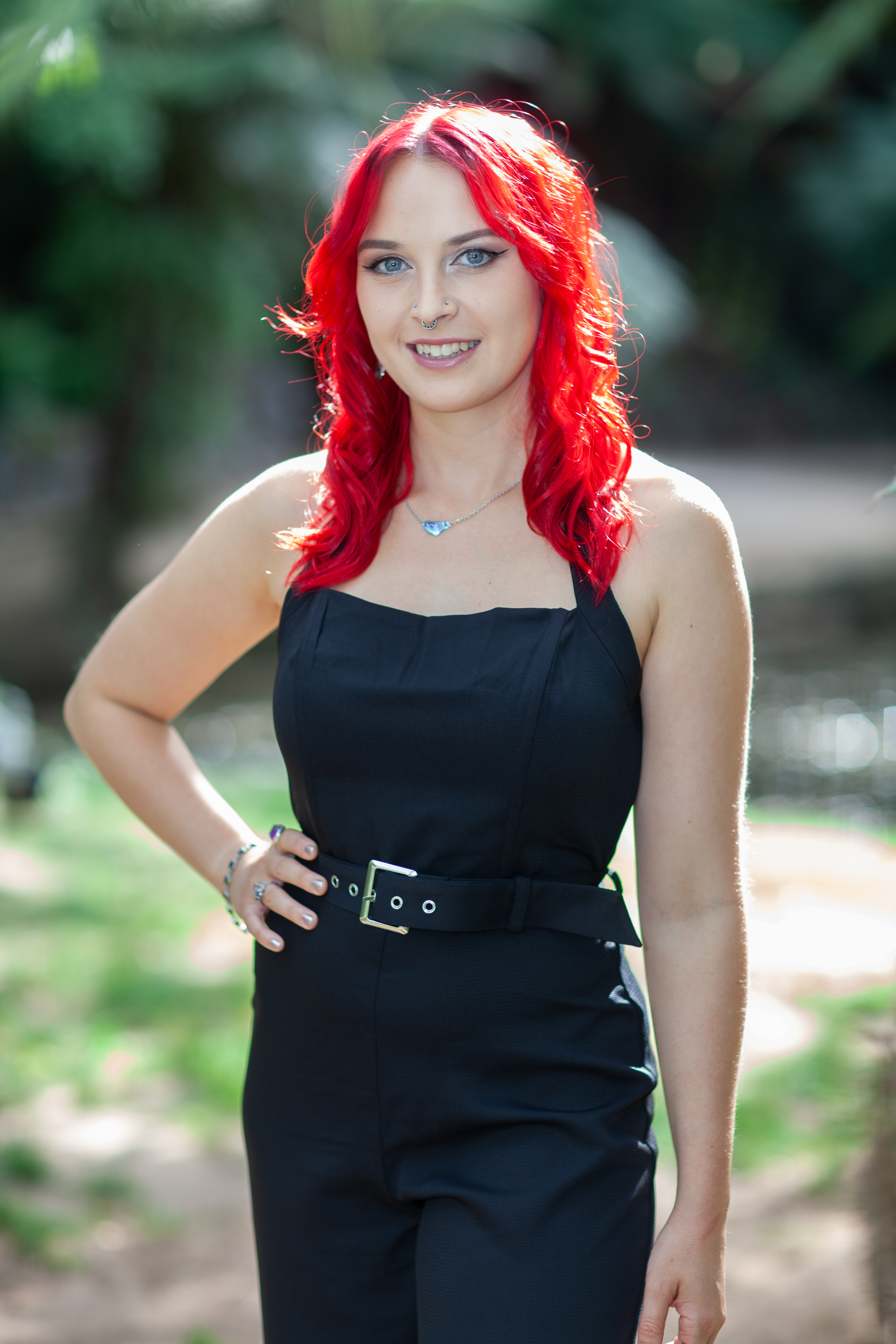 Callista Azaleah, fire performer in Melbourne