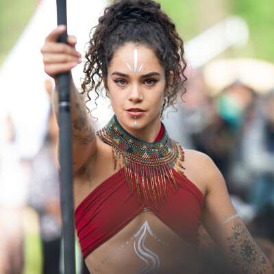 Emily Jane, fire performer in Melbourne, photo 2