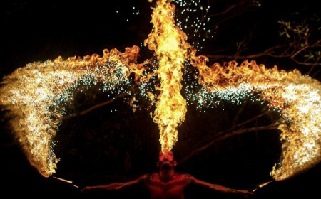 Fire Show Special FX, fire performer in Melbourne