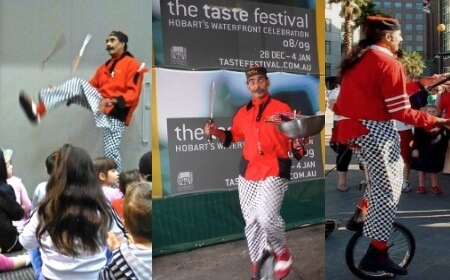 Flambe The Chef, fire performer in Melbourne