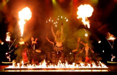 Pyrorhythmic, fire performer in Melbourne, photo 2