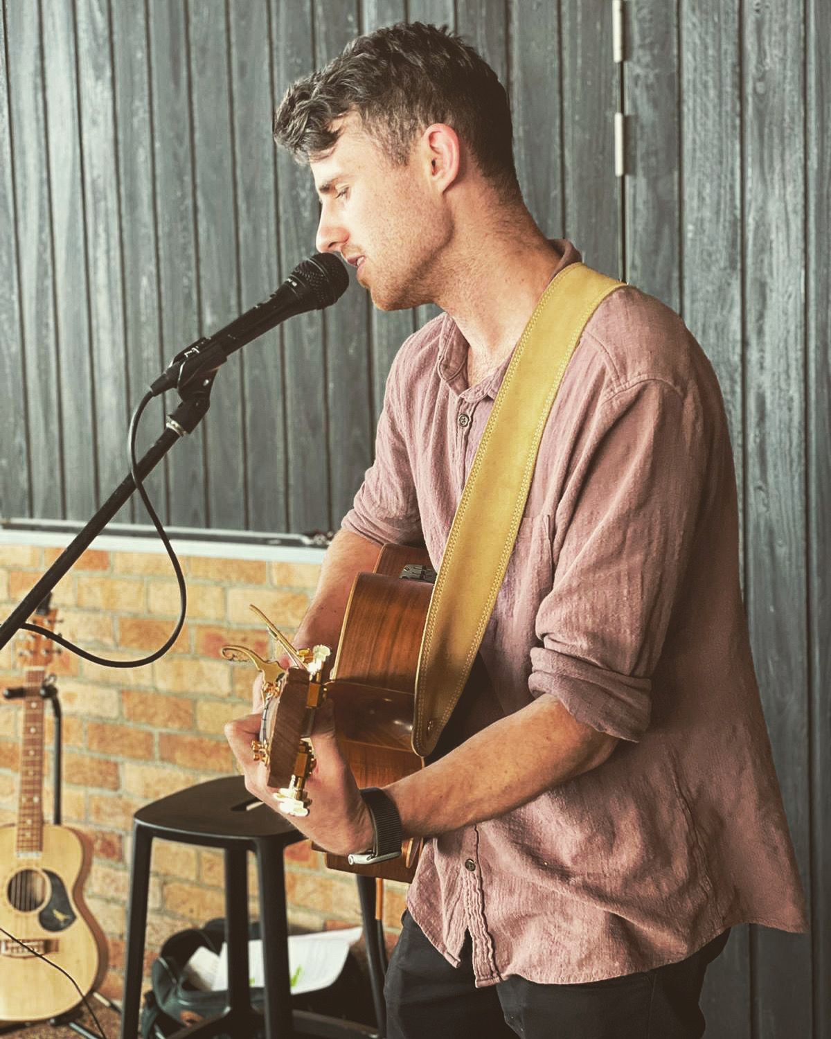 Gerard Parker, singer-songwriter in Melbourne