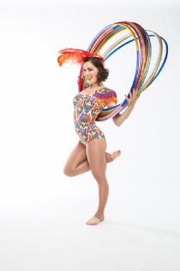 Anndala the Hooper, hula hoop in Melbourne, photo 2