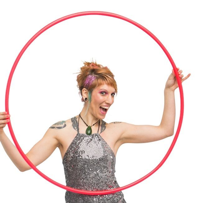 Donna Sparx, hula hoop in Melbourne