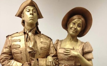 Gold Statues - VIC, human statue in Melbourne