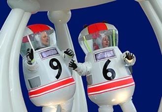 Astronauts, impersonator in Melbourne
