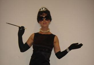 Audrey Hepburn, impersonator in Melbourne