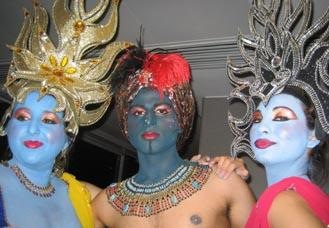 Blue Genies, impersonator in Melbourne