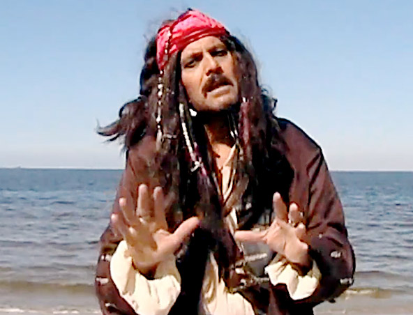 Captain Jack Sparrow Impersonator, live in Melbourne
