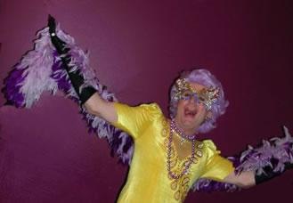 Dame Edna Average, impersonator in Melbourne