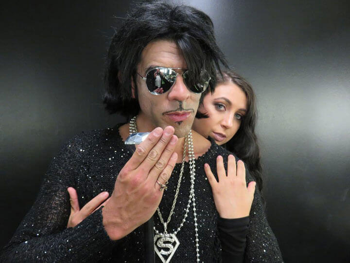 Prince Impersonator, live in Melbourne