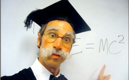 Professor E=MC2, impersonator in Melbourne