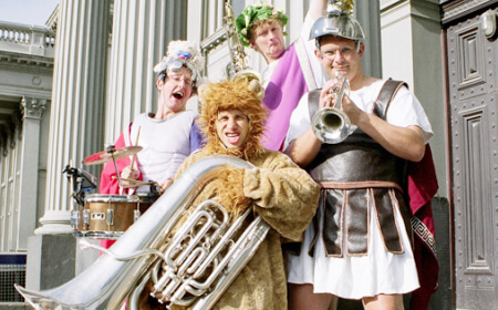 Roaming Romans, impersonator in Melbourne