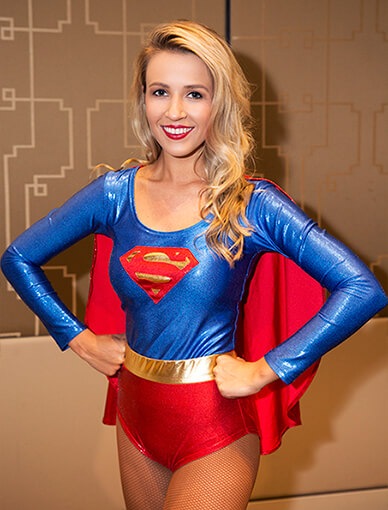 Supergirl, impersonator in Melbourne