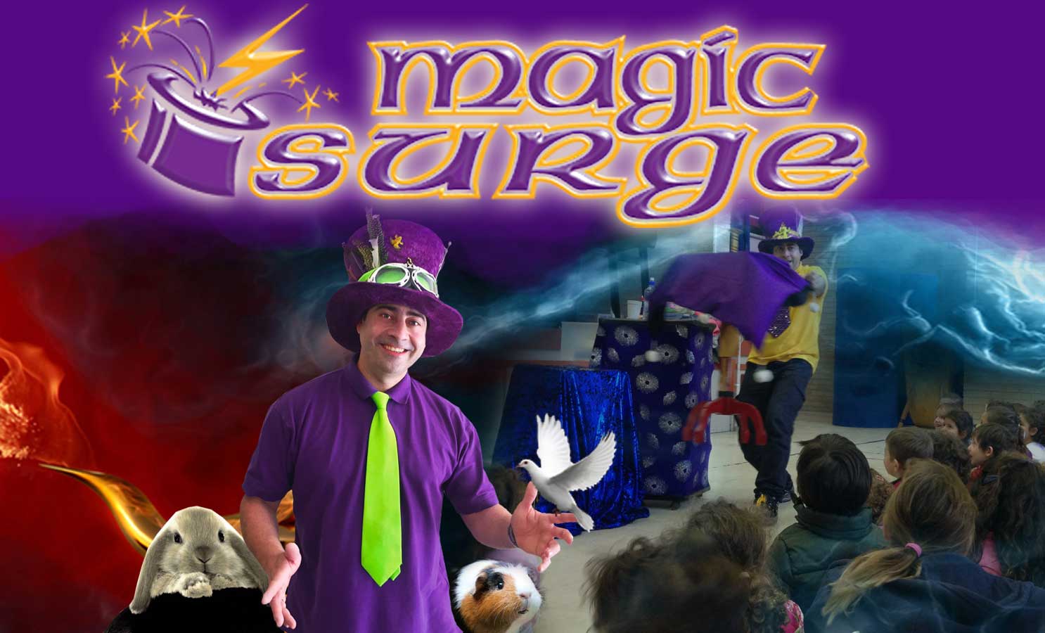 Magic Surge, children's magician in Melbourne