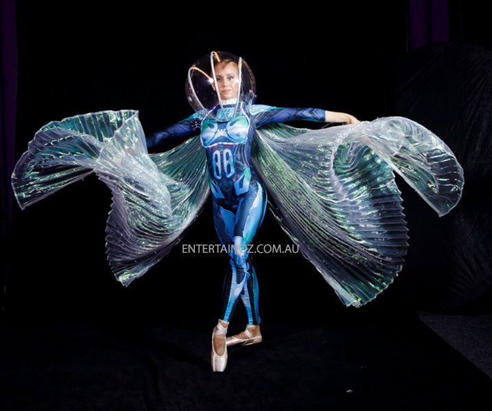 LED Cyborg Spheres, led performer in Melbourne, photo 3