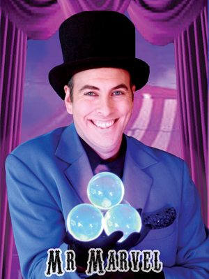 Mr Marvel, magician in Melbourne