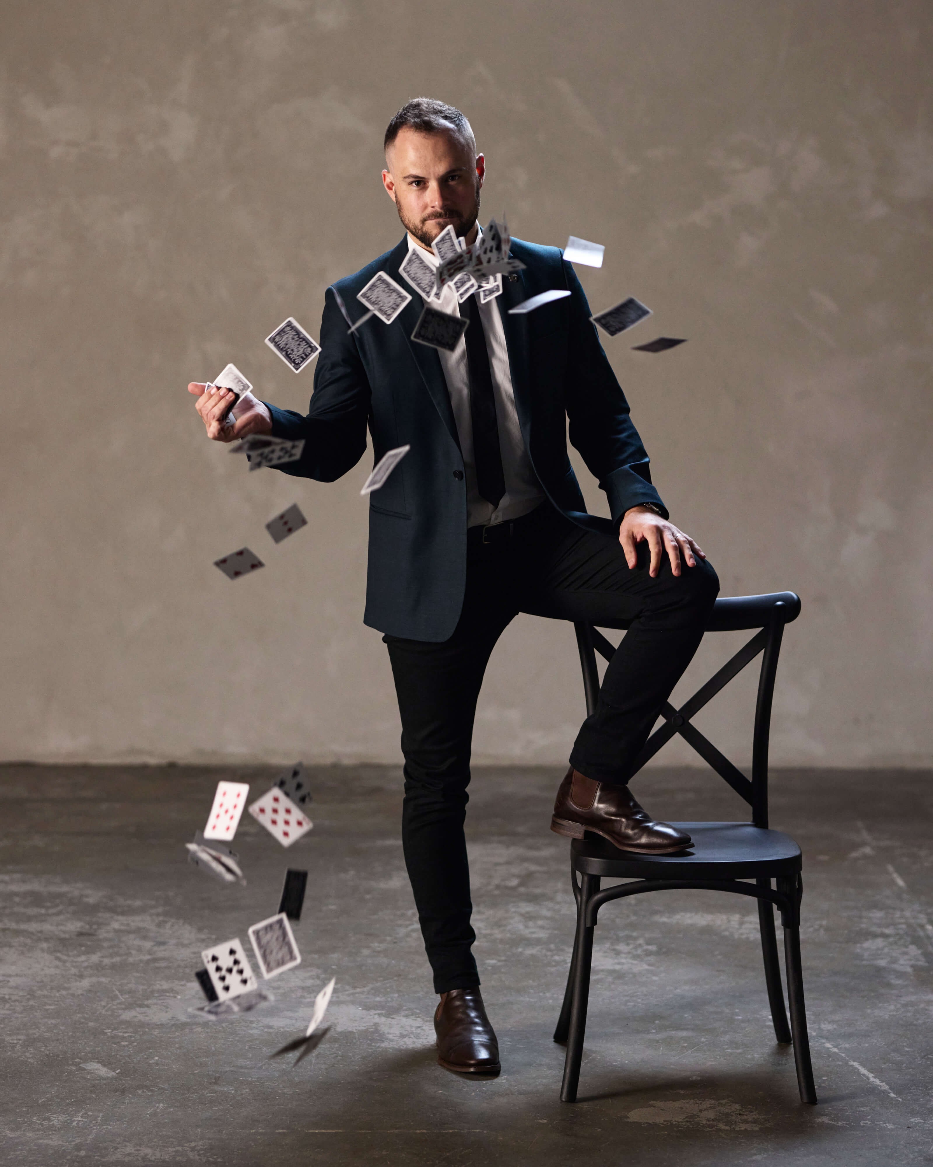 Tristan McLindon, magician in Melbourne
