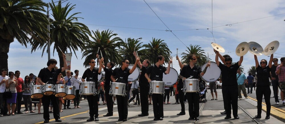 D2Drumline, marching band in Melbourne, photo 3