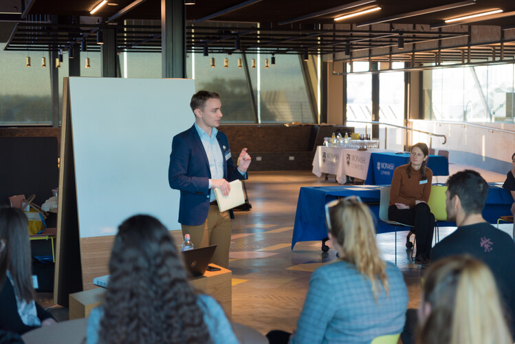 Ian Grimwood, mc-master of ceremonies in Melbourne, photo 3