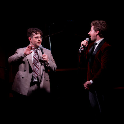 Sal and Oscar, mc-master of ceremonies in Melbourne, photo 2