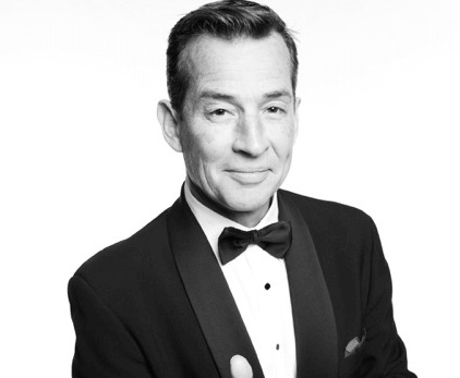 David Cotter, mc-master of ceremonies in Melbourne