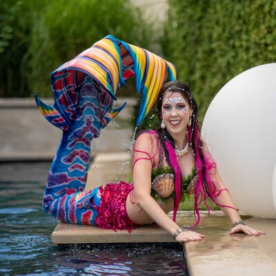 Mystica the Mermaid, mermaid costume character in Melbourne, photo 2