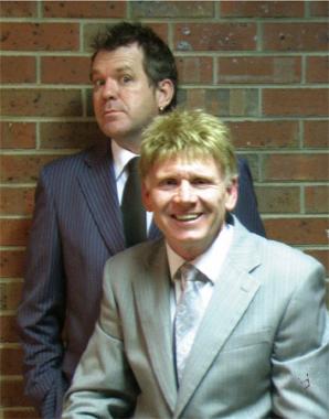 Brooksy 'n Cal, musical comedian in Melbourne
