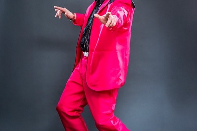 Serafino Alberti as Rocking Elivia, musical soloist in Melbourne, photo 3