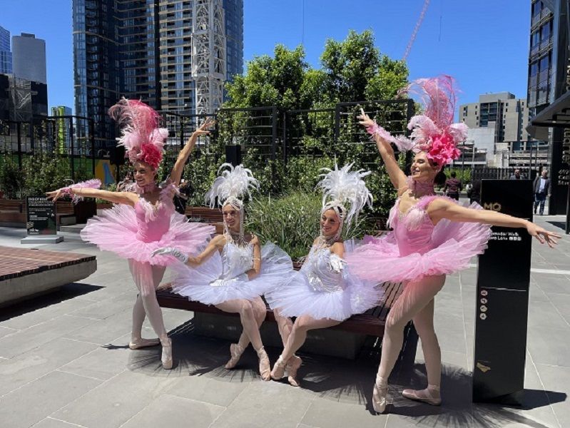 Avant-Garde Ballerinas, roving entertainer in Melbourne