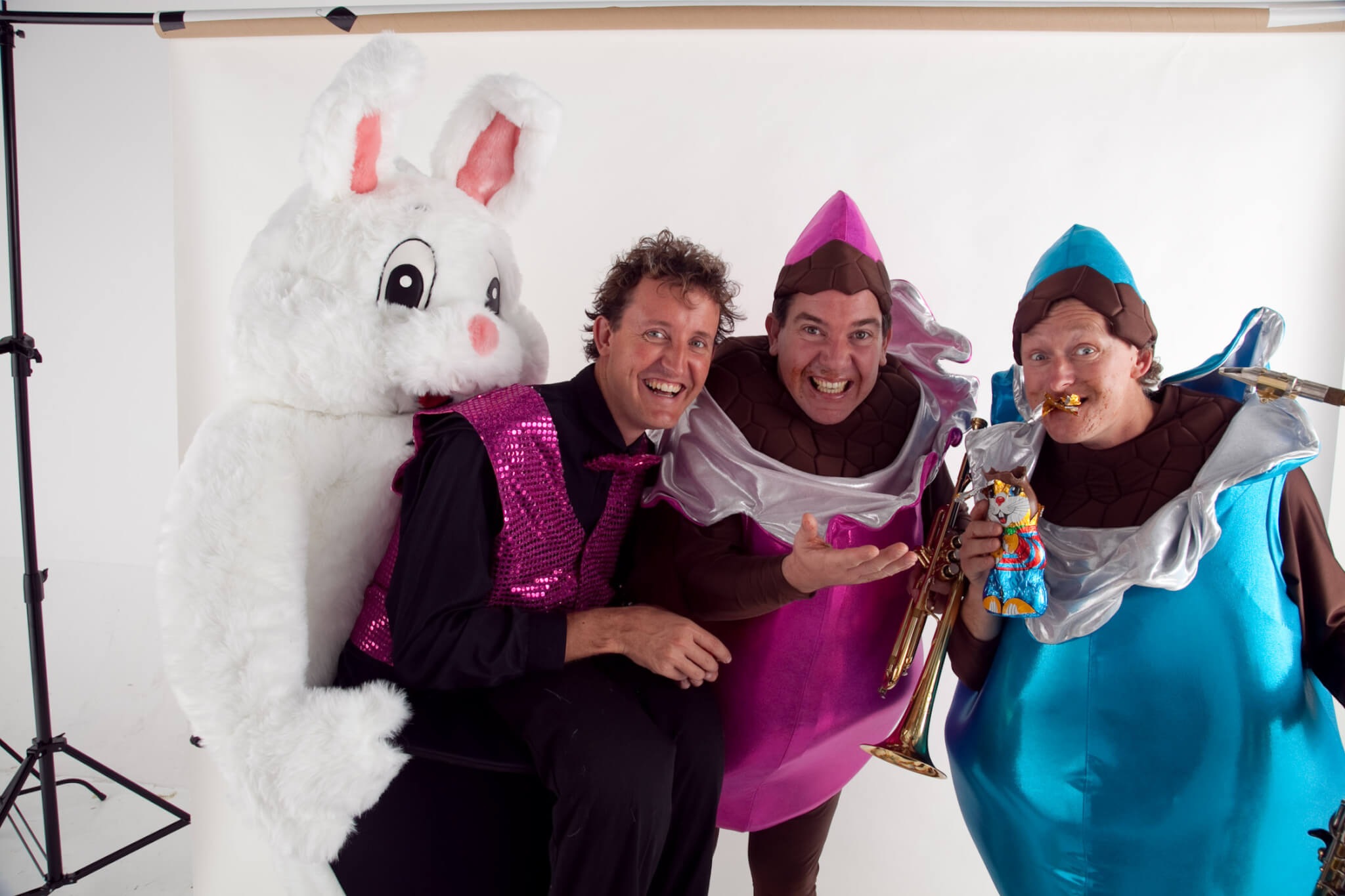 Crazy Easter Bunny, roving entertainer in Melbourne
