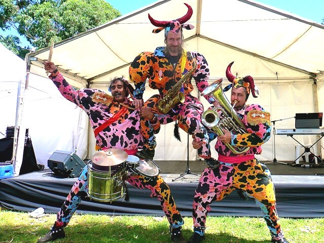 El Toro, roving entertainer in Melbourne