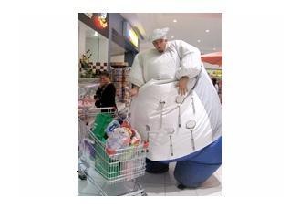 Fat Chef Solo, roving entertainer in Melbourne