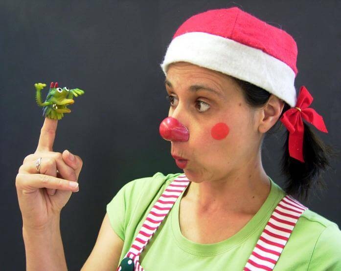 Holly The Christmas Clown, roving entertainer in Melbourne