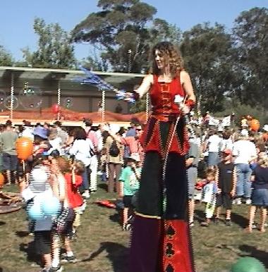 Jo the Jester, roving entertainer in Melbourne, photo 3