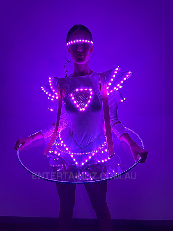 LED Table Servers, roving entertainer in Melbourne, photo 2